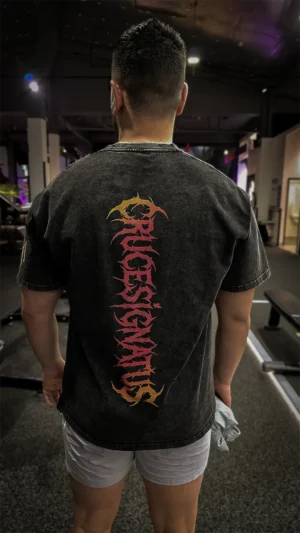 Crucesignatus : Fire | Heavyweight Oversized Tee