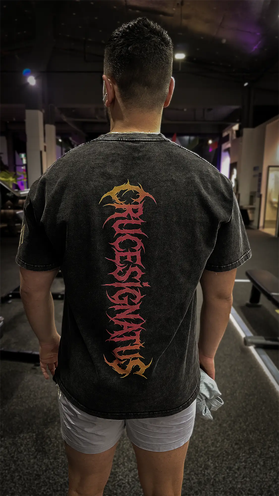 Crucesignatus : Fire | Heavyweight Oversized Tee