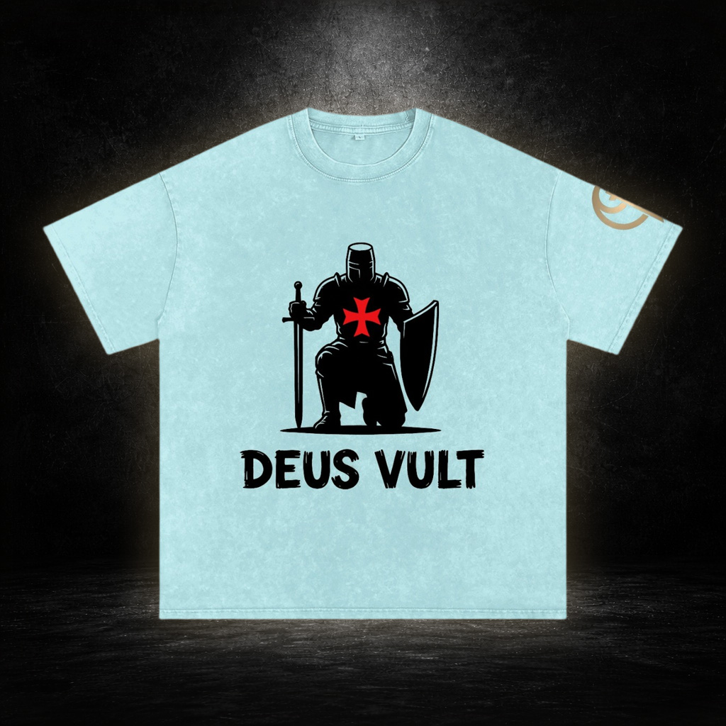 Deus Vult : Minimalistic | Oversized Pump Cover - Image 3