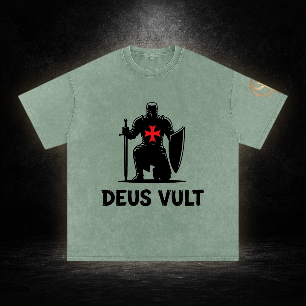 Deus Vult : Minimalistic | Oversized Pump Cover - Image 7