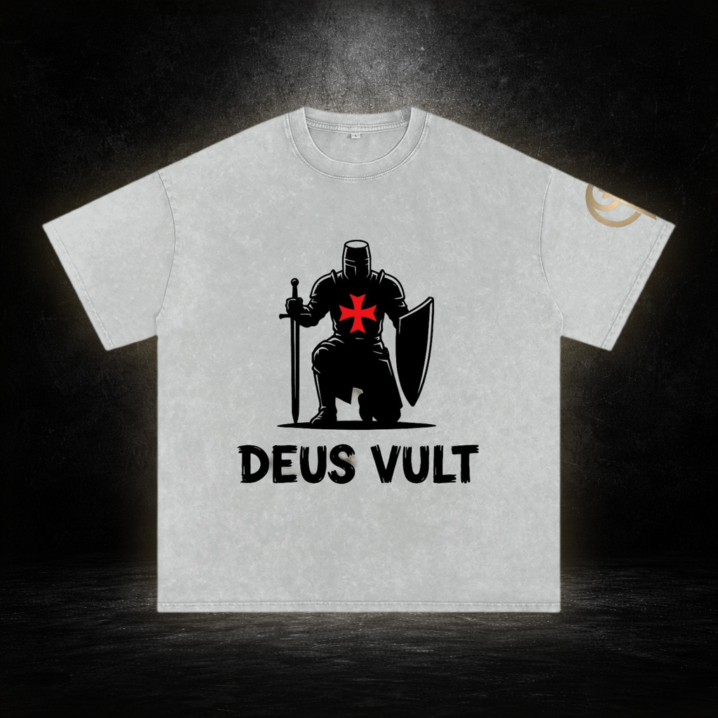 Deus Vult : Minimalistic | Oversized Pump Cover - Image 5