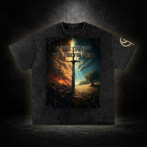 Peace Through War | Oversized Pump Cover