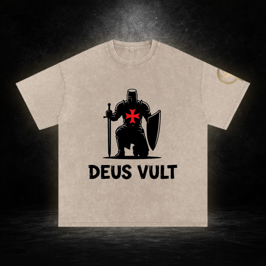 Deus Vult : Minimalistic | Oversized Pump Cover