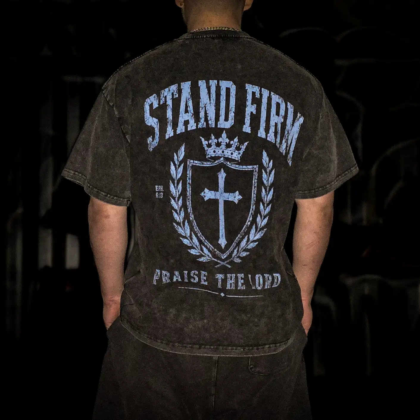 Stand Firm | Heavyweight Oversize Tee - Image 4
