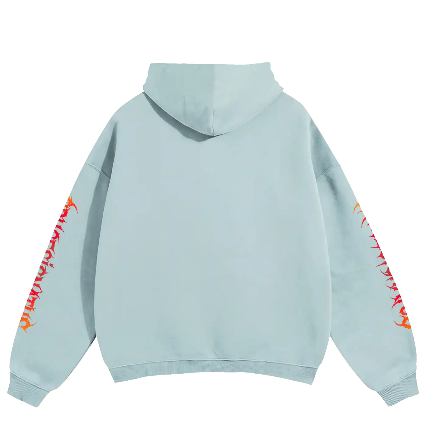Crucesignatus - Fire | Oversize Fleeced Hoodie - Image 11