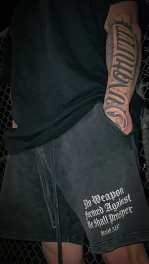 No Weapon | Vintage Cotton Shorts