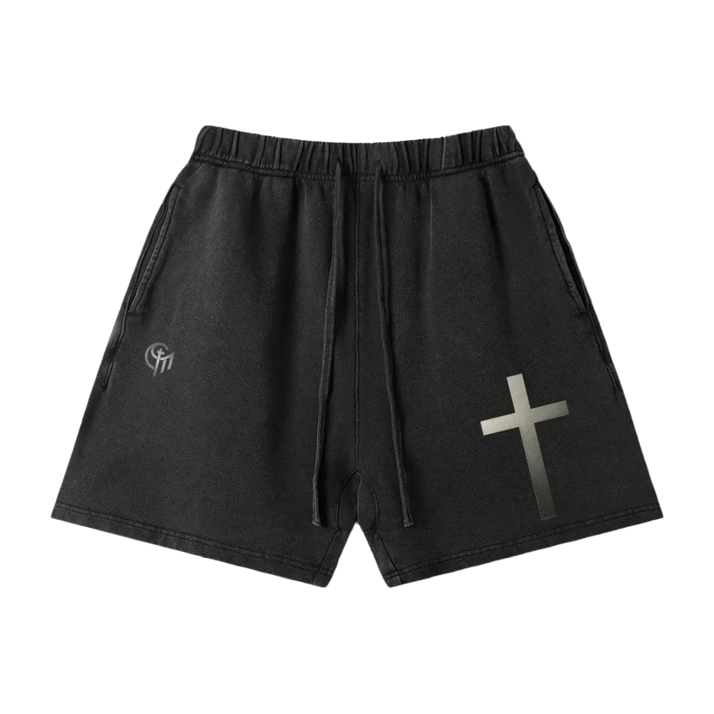 Pure Faith | Vintage Cotton Shorts - Image 2