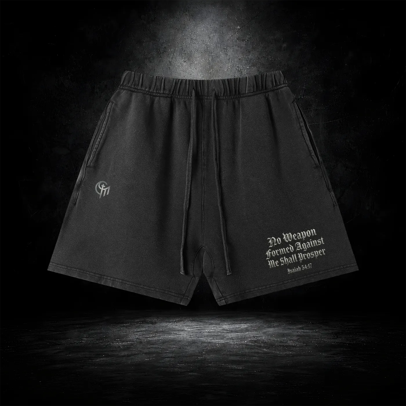 No Weapon | Vintage Cotton Shorts - Image 2