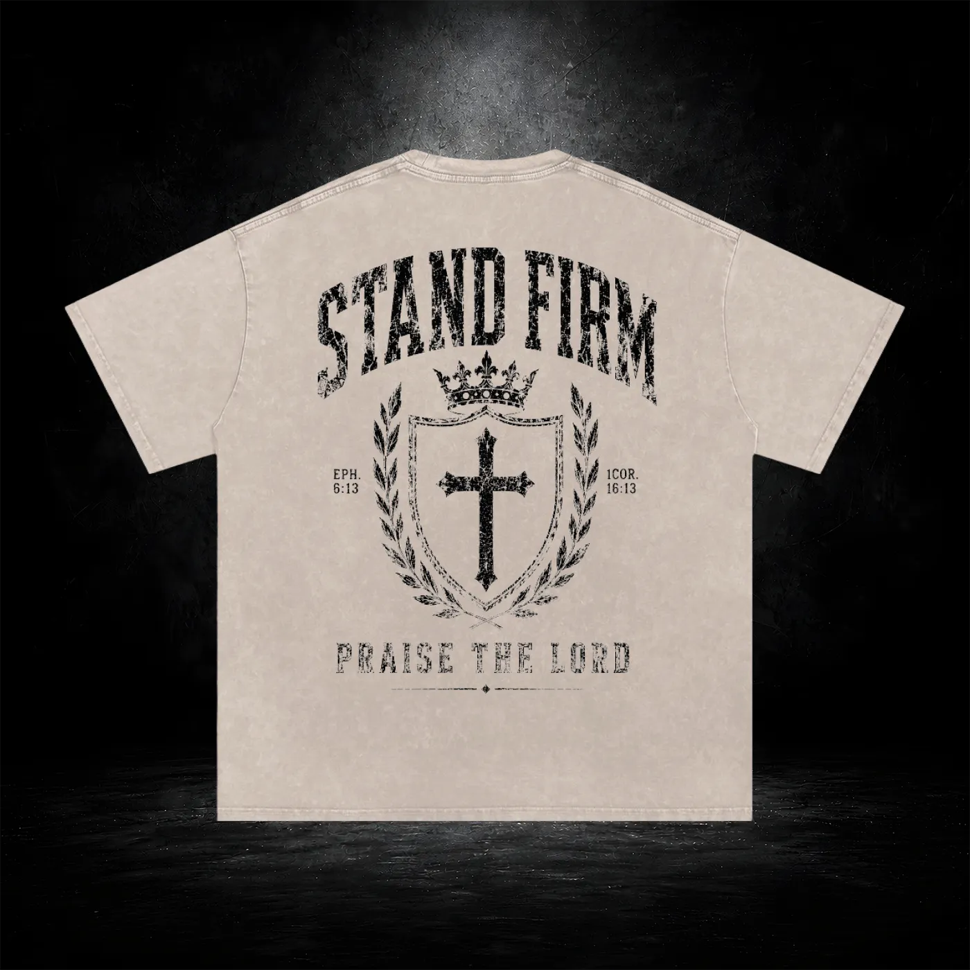 Stand Firm V2 | Heavyweight Oversize Tee
