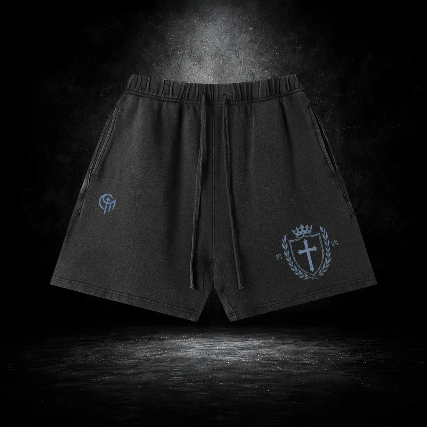 Stand Firm | Vintage Cotton Shorts - Image 2
