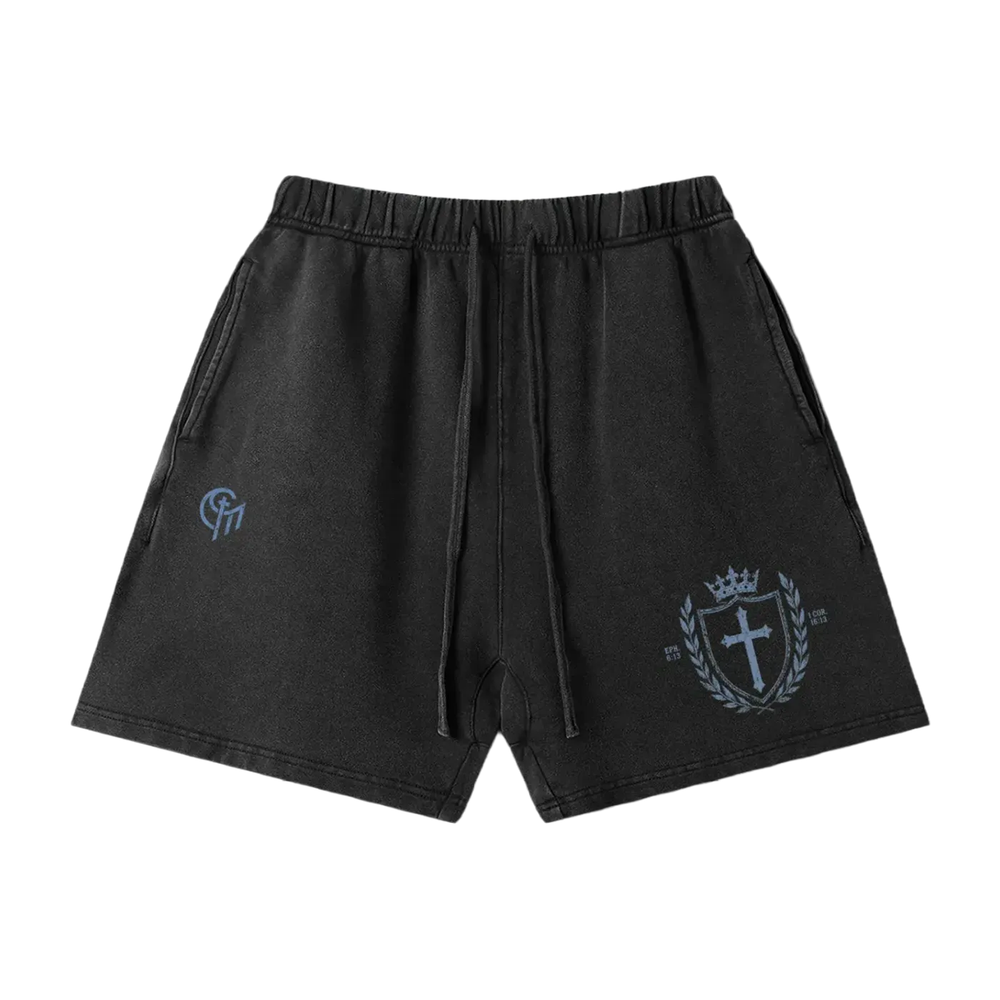 Stand Firm | Vintage Cotton Shorts - Image 2