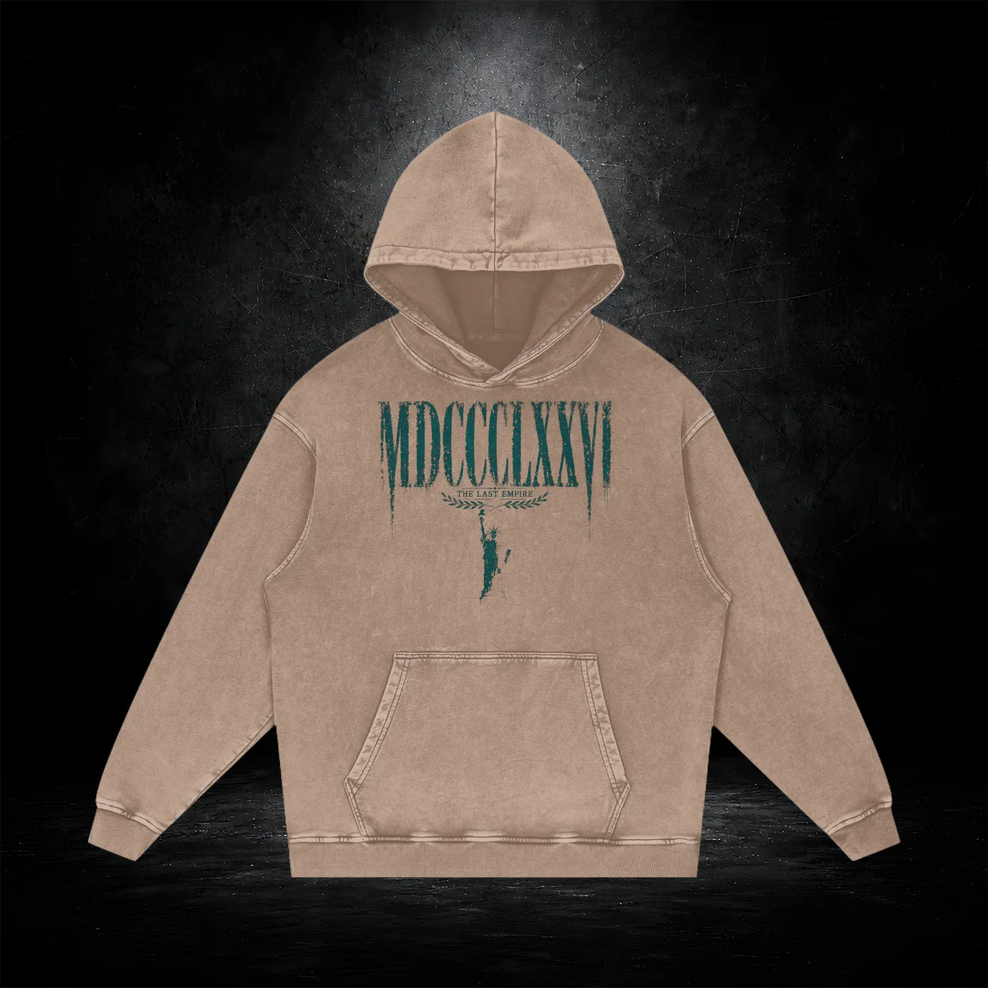 Empire | Vintage Washed Hoodie - Image 3