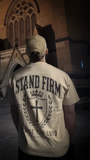 Stand Firm V2 | Heavyweight Oversize Tee
