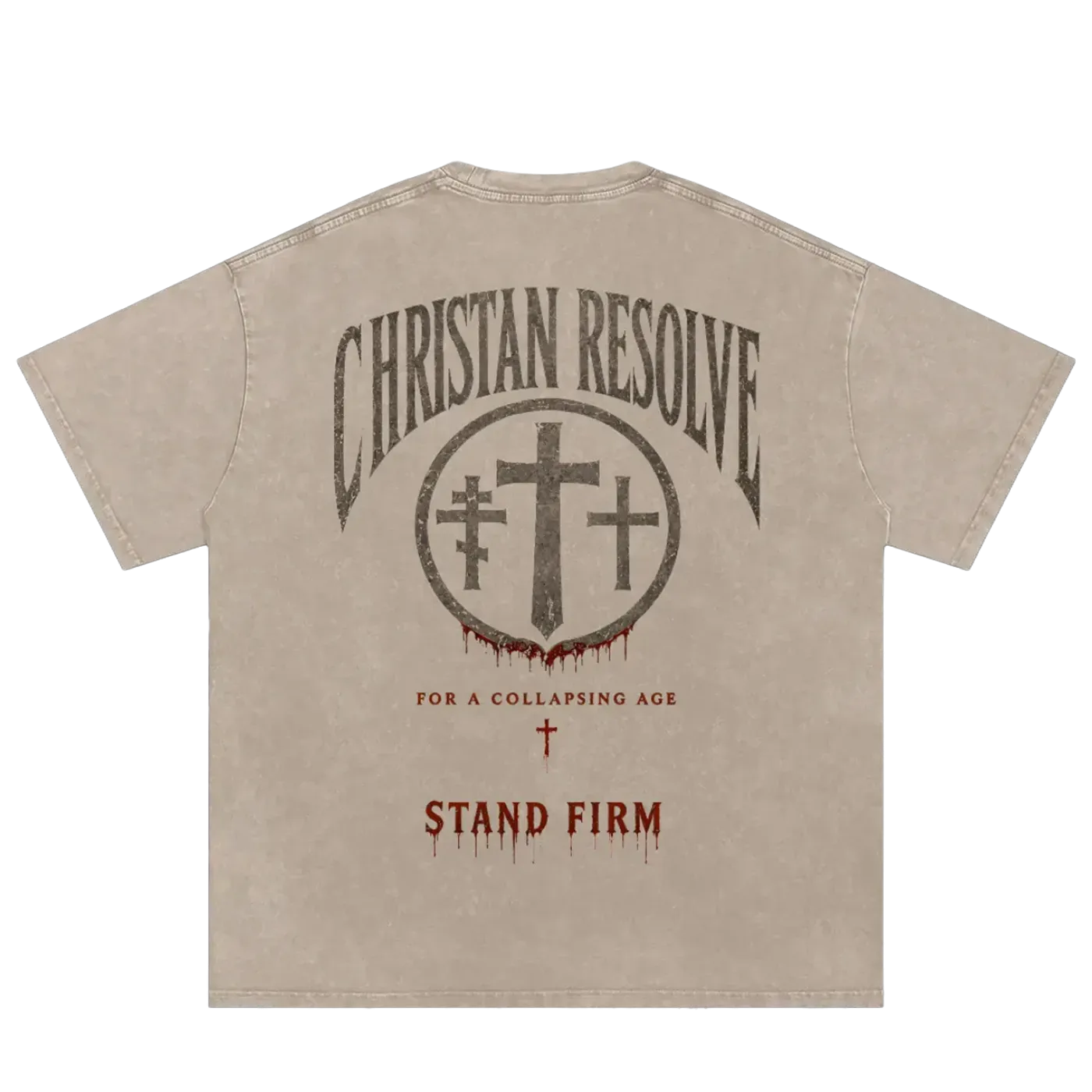 Christian Resolve | Heavyweight Oversized Tee - Image 6