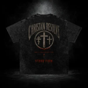 Christian Resolve | Heavyweight Oversized Tee